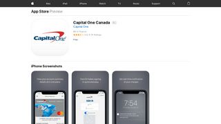 Capital One Canada on the App Store - iTunes - Apple