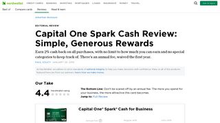 Capital One Spark Cash Review: Simple, Generous Rewards ...