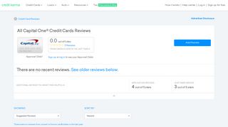 All Capital One® Credit Cards Reviews | Credit Karma