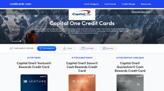 Capital One® Credit Cards: Apply Online - CreditCards.com