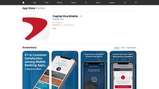 Capital One Mobile on the App Store - iTunes - Apple