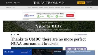 Thanks to UMBC, there are no more perfect NCAA tournament brackets