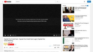 Capital One Credit Card - Capital One Credit Card Login ... - YouTube