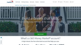 360 Money Market Account & Rates | Capital One