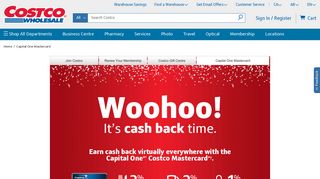 Capital One Mastercard | Costco