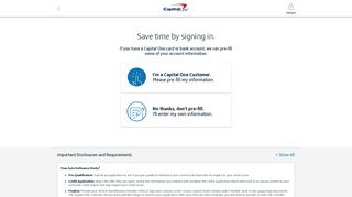 Get Prequalified for Auto Refinancing | Capital One
