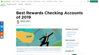 Best Rewards Checking Accounts of 2019 - NerdWallet