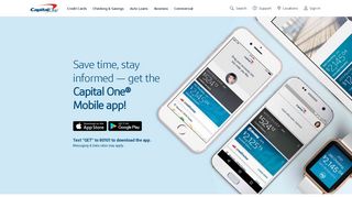 Mobile Solutions | Capital One
