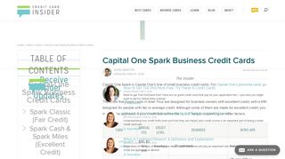 Capital One Spark Business Credit Cards: Overview and Comparison