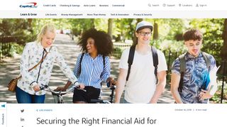 Securing the Right Financial Aid for You | Capital One