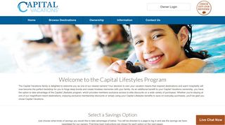 Lifestyles | Capital Vacations Group - Capital Resorts