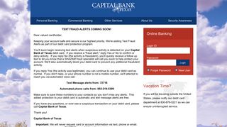 Capital Bank of Texas - newhome