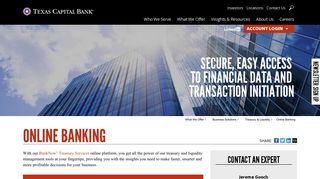 Online Banking | Texas Capital Bank
