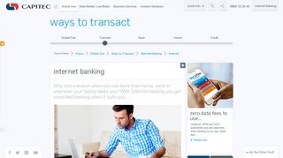 Internet Banking | Remote Banking | Capitec Bank