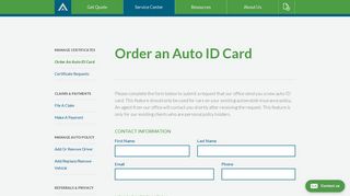 Order an Auto ID Card | Capital Insurance Services