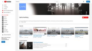 CAPS PAYROLL - YouTube