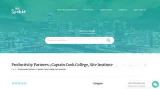 Productivity Partners ; Captain Cook College, Site Institute | Spiible