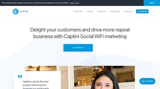 Captini: Social WiFi marketing that drives loyalty & repeat business