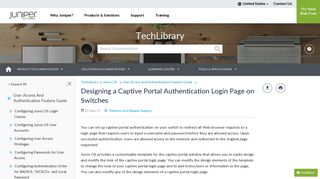 Designing a Captive Portal Authentication Login Page on Switches ...