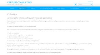 iQ Auditor – Capture Consulting