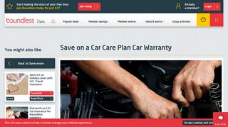 Discount Car Care Plan Warranty| Boundless by CSMA