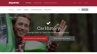 CarHistory | Car PPSR & REVS Check | Equifax AU