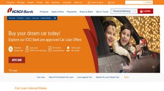 Car Loan Interest Rates - Car Finance as low as 10.75 ... - ICICI Bank