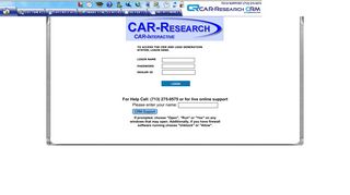 Welcome - CAR-Research XRM