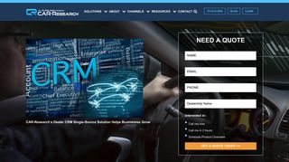 Dealer CRM - CAR-Research XRM