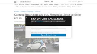 Car2go: Smart cars are out, Mercedes-Benz ... - The Seattle Times
