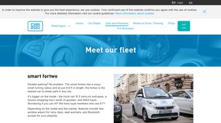 car2go Washington Cars | Mercedes Benz & smart fortwo