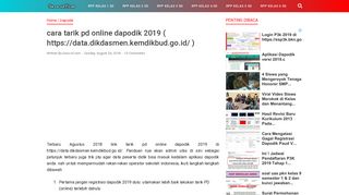 cara tarik pd online dapodik 2019 ( https://data.dikdasmen.kemdikbud ...