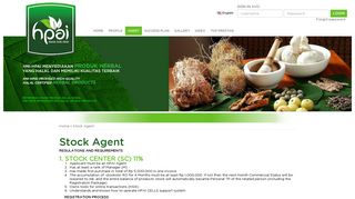 PT HPA Indonesia – HPAI » Stock Agent