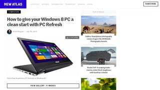 How to give your Windows 8 PC a clean start with PC Refresh