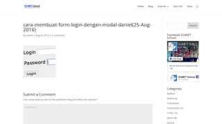 cara-membuat-form-login-dengan-modal-daniel(25 ... - Kursus Website
