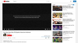 Cara Buat Akun Baru PB Zepetto Interactive Indonesia - YouTube