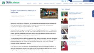 Prolanis Programs Facilitates Service for JKN ... - BPJS Kesehatan