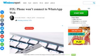 Your phone won't connect to WhatsApp Web? Here's the solution