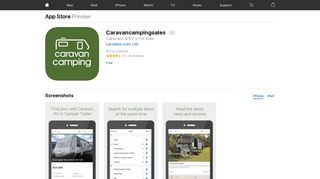 Caravancampingsales on the App Store - iTunes - Apple