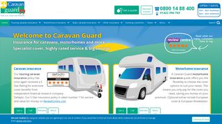 Caravan and motorhome insurance from Caravan Guard