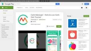 Carb Manager - Keto & Low Carb Diet Tracker – Apps on Google Play