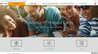 Prepaid Gift Card - Mastercard