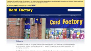 Card Factory: Home