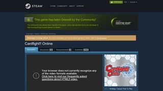 Steam Greenlight :: Cardfight!! Online