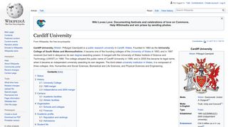 Cardiff University - Wikipedia