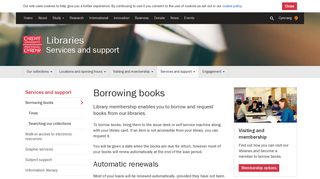 Borrowing books - Libraries - Cardiff University