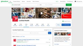 Cardinal Health Jobs | Glassdoor