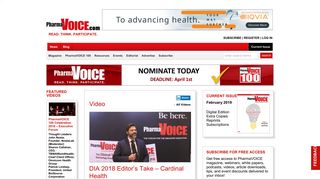 DIA 2018 Editor's Take - Cardinal Health - PharmaVOICE ...