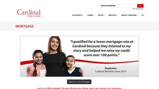 Mortgage | Cardinal Credit Union