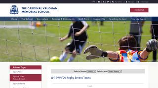 Cardinal Vaughan Memorial School | Sports, Teams, Fixtures ...